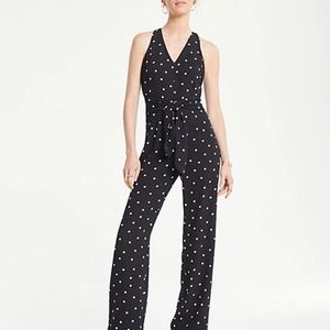 NEW Ann Taylor polka dot jumpsuit